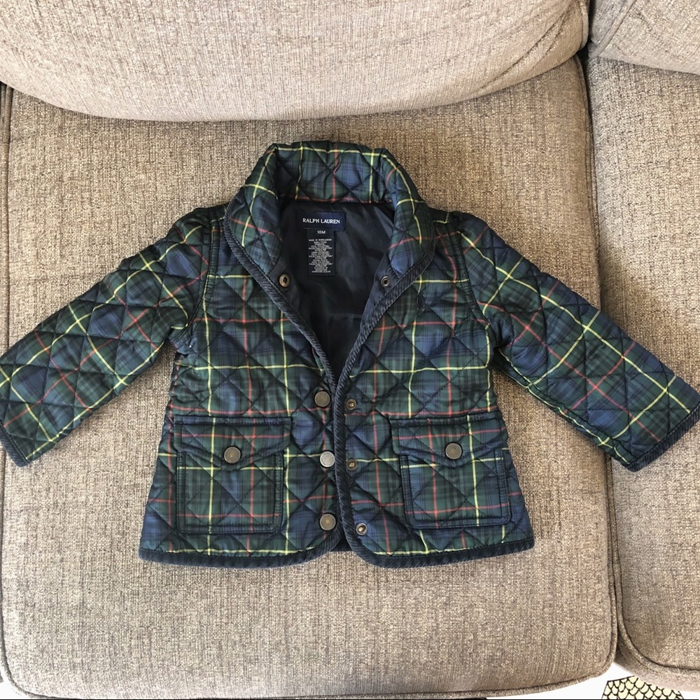 Ralph Rauren Quilted Jacket (Baby Girl/ Toddler Girl)